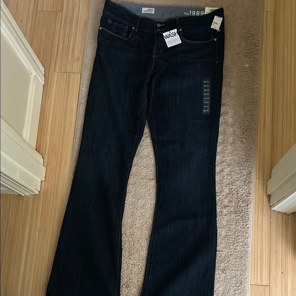 GAP Vintage Boot Cut Blue Jeans Dark wash